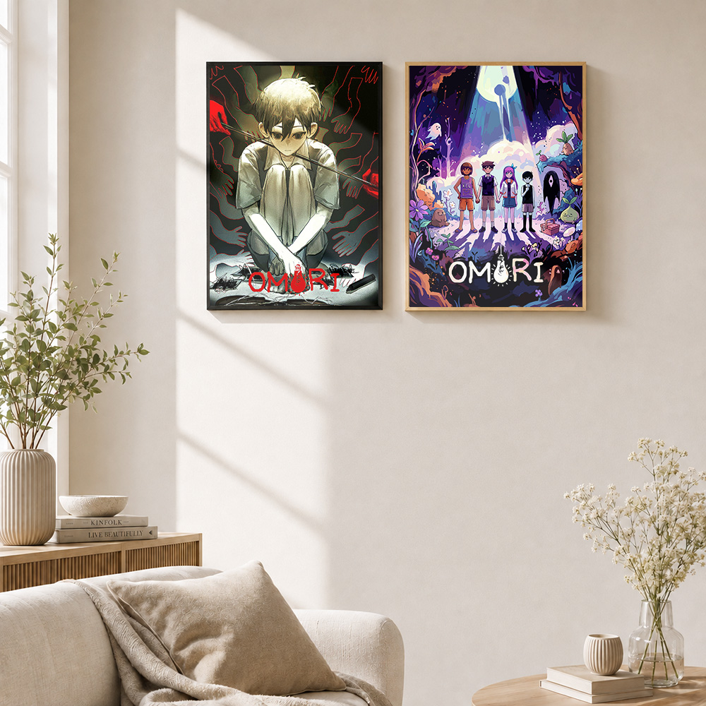 Omori gerahmte Aluminium-Metal – Video Gaming & Esports Usd Acc Bewertung und Preis