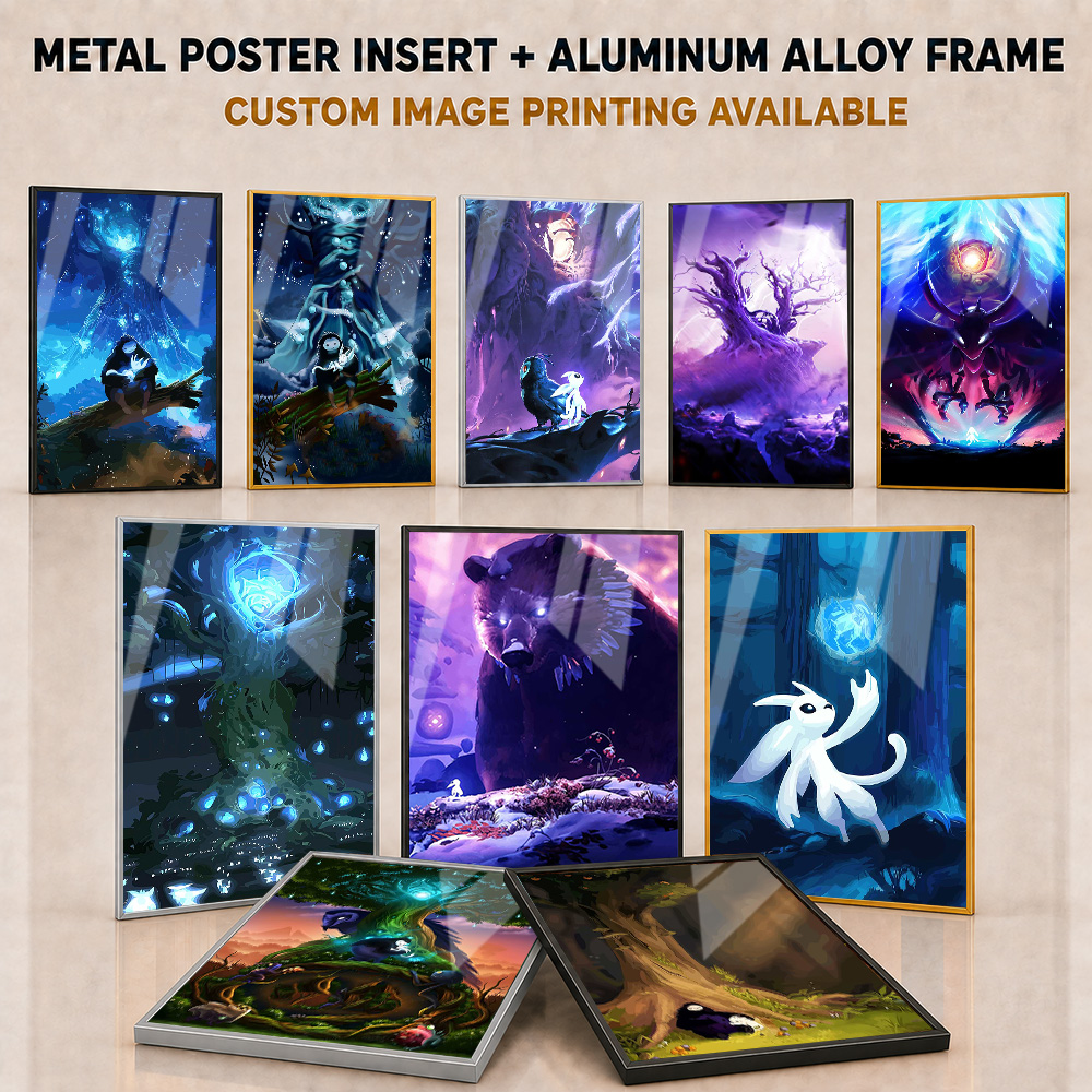 Ori Metallposter mit Aluminium – Video Gaming & Esports Usd Acc Bewertung und Preis
